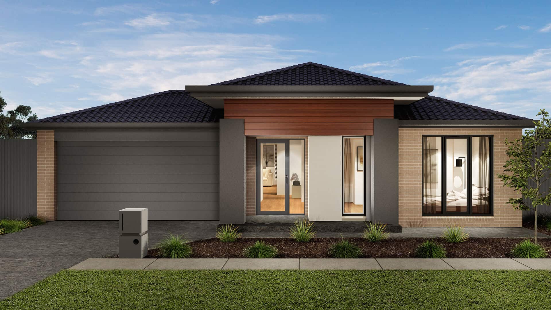 Brisbane contemporary style home Omni Built Homes Brisbane