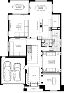 Montpelier down lower storey floor plan