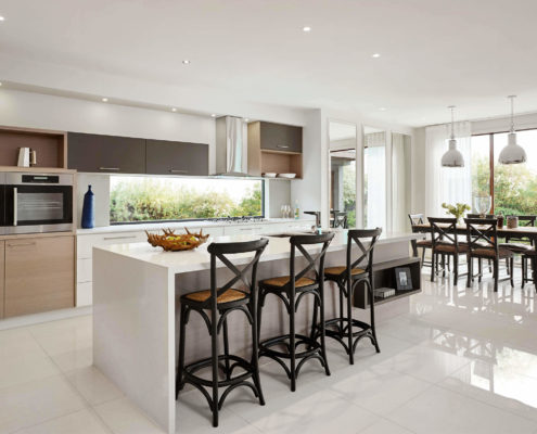 Modern kitchen in a OMNI Sorrento new build