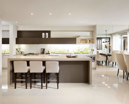 Modern kitchen with island