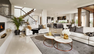 Luxury open plan living home